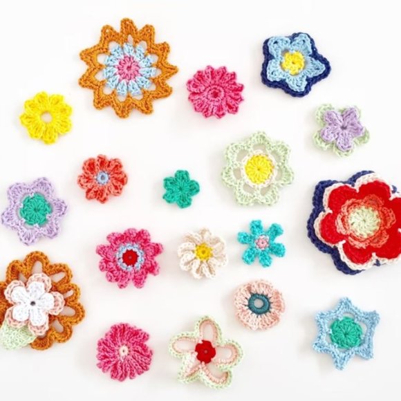 Flowers for decor. Make crochet gift. Crochet wedding flowers. Floral Arrangemen - Picture 1 of 3